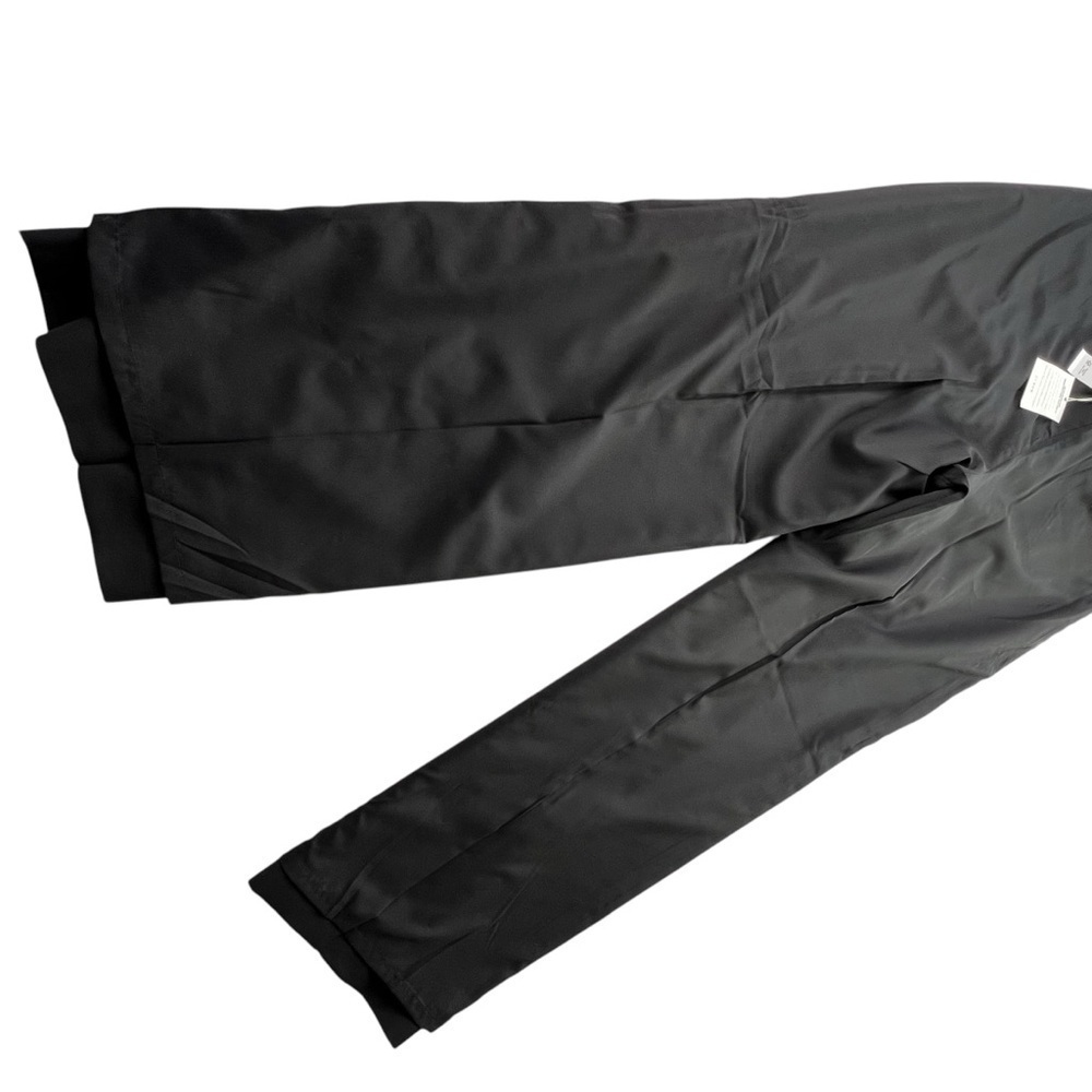 J.Crew Collection Pleated Wide-Leg Tuxedo Pant in Italian wool in Black Size 12 - Picture 10 of 10